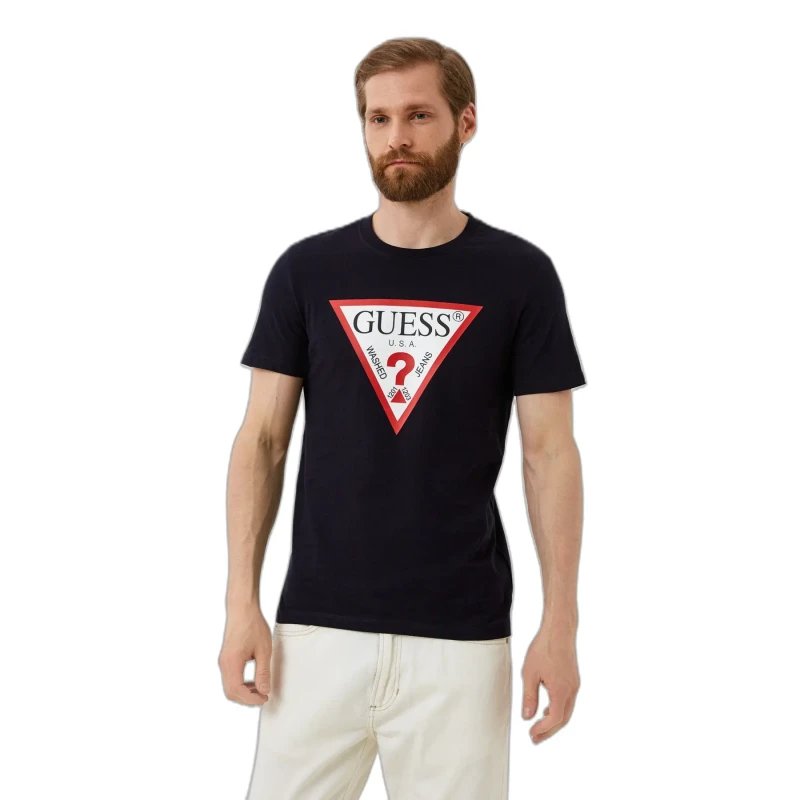 Image of Guess T-Shirt Guess Original Noir Male L