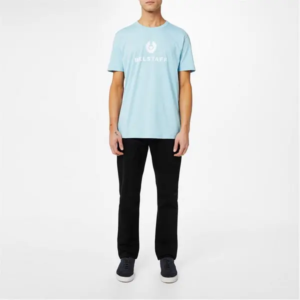 Image of BELSTAFF Signature T-Shirt - Blue M