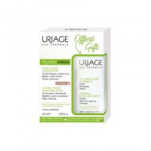 Image of Uriage Hyseac 3-Regul Global Tinted Skin Care Spf30 Universal Tone 40ml Set 2 Pieces