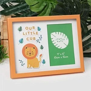 Image of 4" x 6" - Jungle Baby London the Lion Frame - Our Little Cub