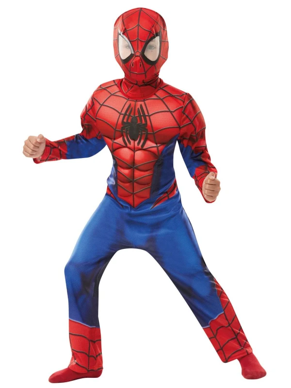 Image of Deluxe Spider-Man Suit 7-8 years