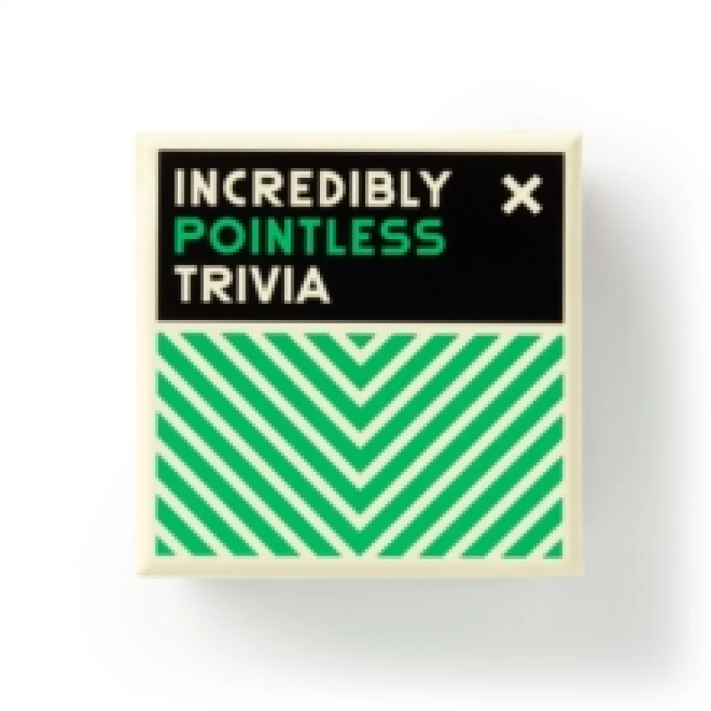 Image of Incredibly Pointless Trivia. Cards. By Brass Monkey Books