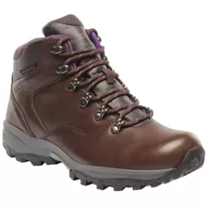 Image of Regatta Womens/Ladies Lady Bainsford Waterproof Leather Walking Boots UK Size 7 (EU 41)