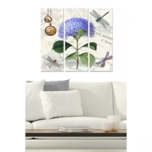 Image of MDF2952079 Multicolor Decorative MDF Painting (3 Pieces)