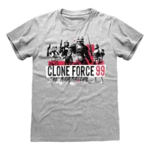 Image of Star Wars Bad Batch T-Shirt Clone Force 99 Size M