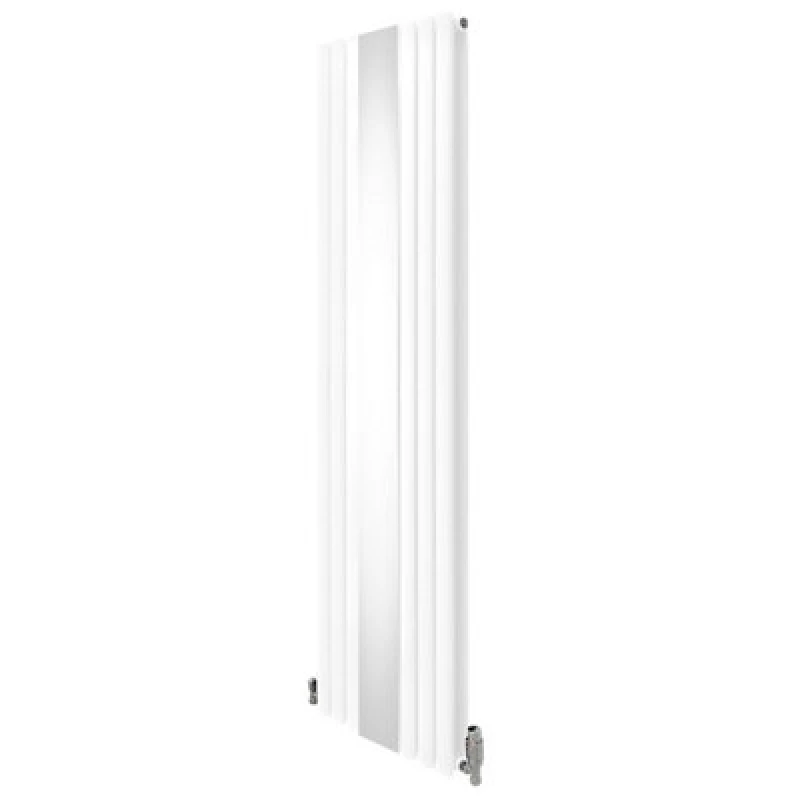 Image of MONSTER-SHOP Oval Panel Radiator With Mirror 1800mm x 500mm & trv Chrome 5055986194132