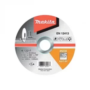Image of Makita Pro Thin Cutting Discs for Stainless Steel 115mm Pack of 10
