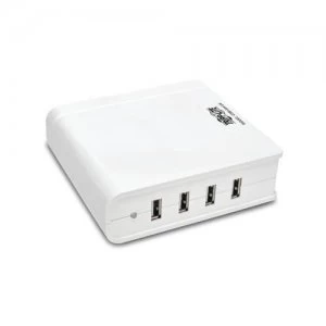 Image of Tripp Lite 4 Port USB Charging Station 5v 6a 30w USB Charger Output Uk