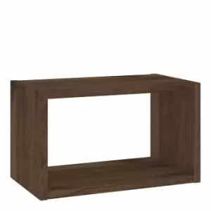 Image of Roomers Wall Shelf Unit In Walnut