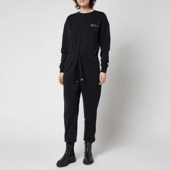 Image of Barbour International Womens Silverstone Jumpsuit - Black - UK 16