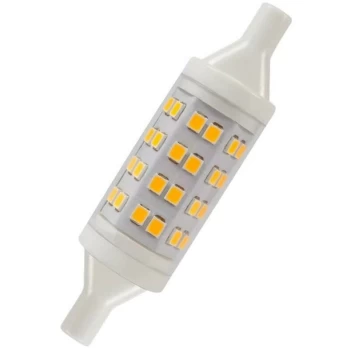 Image of Lamps LED 78mm Linear 6W R7s (50W Equivalent) 3000K Warm White Clear 610lm Replacement Light Bulb - Crompton