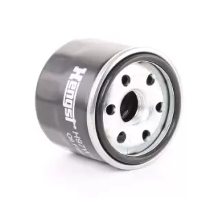 Image of HENGST FILTER Oil filter RENAULT,NISSAN,DACIA H97W12 1520800QAG,8200257642,8671005907 Engine oil filter