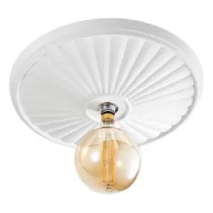 Image of Inlight 550mm Lucena Paintable Ceiling Mount White