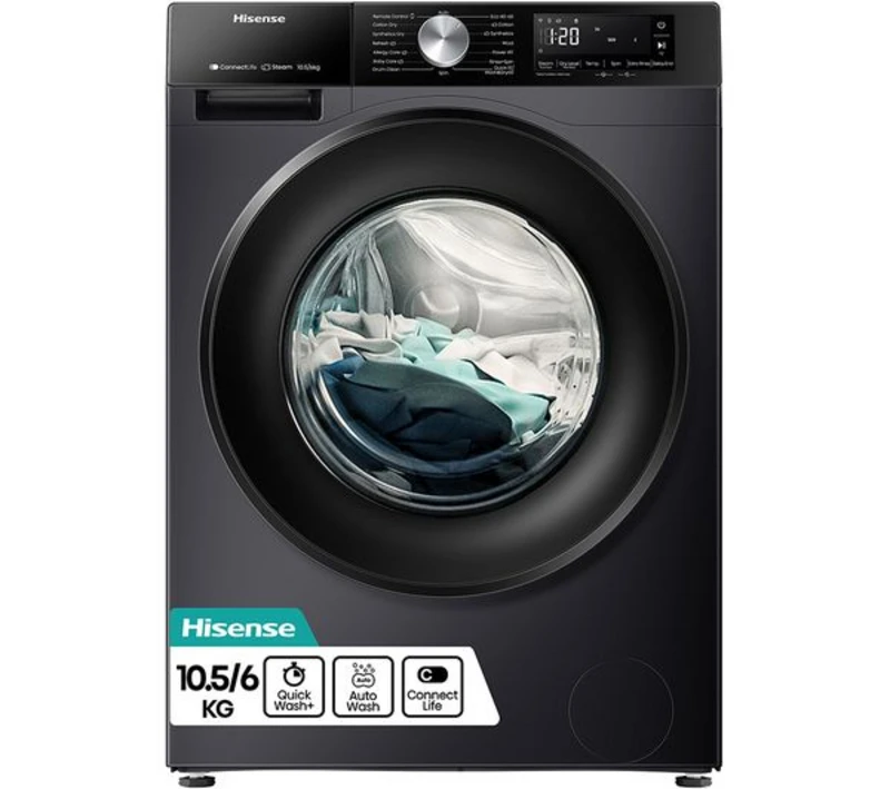 Image of HISENSE WD3S1043BB3 10KG 1400RPM Washer Dryer