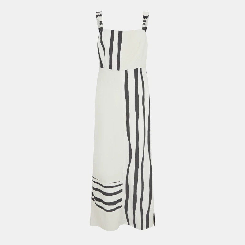 Image of French Connection FC Genevieve Drs Maxi Dresses 8 (XS) White 32404901310