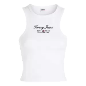 Image of Tommy Jeans Tjw Sp Crp Ess Logo 2+ Tank - White