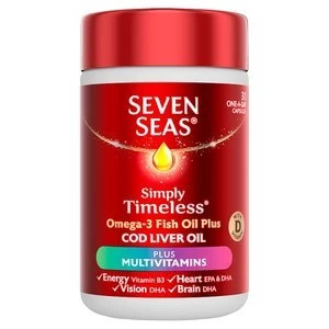 Image of Seven Seas Cod Liver Oil Plus Multivitamin Capsules 30