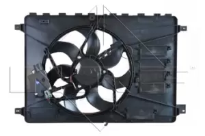 Image of NRF 47593 Radiator Fan OE 1377555,1380882,1386382,1426658,1451234,1488905,1565833