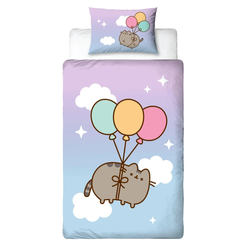 Image of Pusheen Enjoy Single Duvet Cover Set