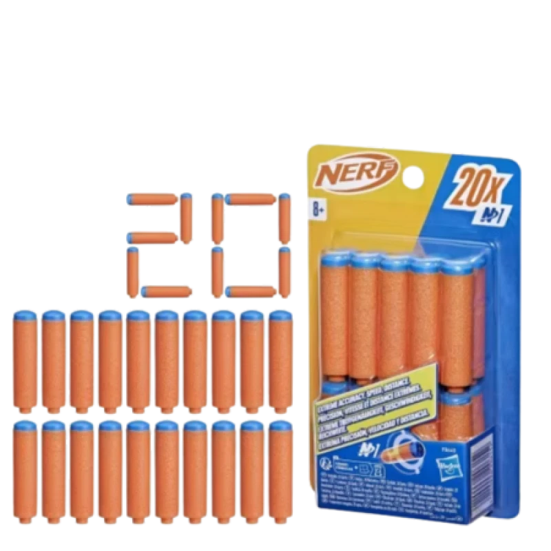 Image of Hasbro Nerf N Series N1 Darts a 20 Pcs HASBRO-F8640