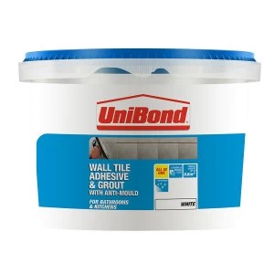 Image of Unibond Wall Tile Adhesive and Grout with Anti-Mould