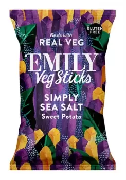 Image of Emily Snacks Simply Sea Salt Veg Sticks 120g (8 minimum)