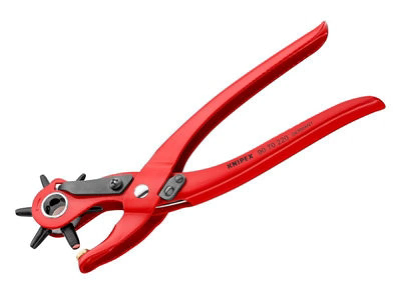 Image of Knipex 90 70 220 Sb Revolving Punch Pliers 220mm Kpx9070220Sb