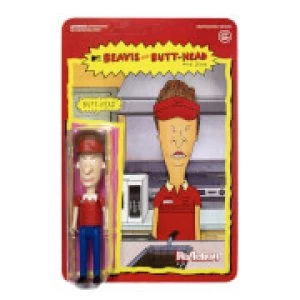 Image of Super7 Beavis and Butt-Head ReAction Figure - Burger World Butt-Head