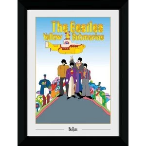 Image of The Beatles Yellow Submarine 50 x 70 Collector Print