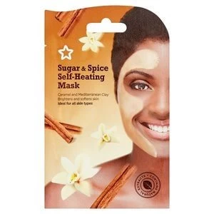 Image of Superdrug Sugar and Spice Self-Heating Mask 10ml