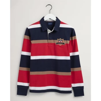 Image of Gant Banner Rugby Shirt Mens - Equestrian 630
