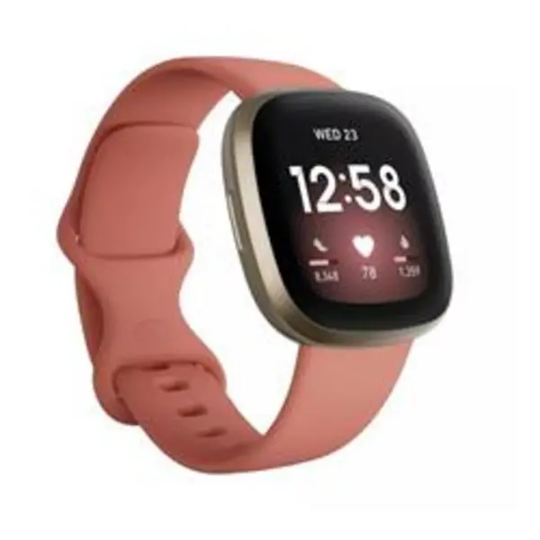 Image of Fitbit Versa 3 - Pink Clay/Soft Gold FB511GLPK