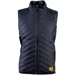 Image of Caterpillar Trades Hybrid Body Warmer Navy - Large