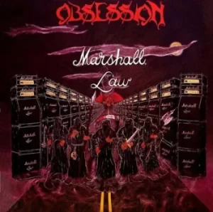 Image of Marshall Law by Obsession CD Album