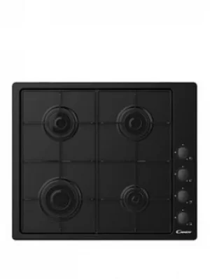Image of Candy CHW6LBB 4 Burner Gas Hob