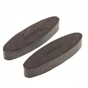 Image of Roma Rubber Rein Stops - Brown