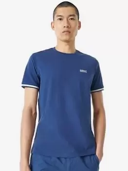 Image of Barbour International Torque Tipped T-Shirt - Blue Size M, Men