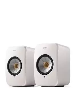 Image of Kef Lsx Ii Wireless Hifi Speakers - Mineral White
