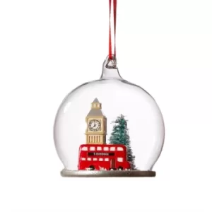 Image of London Scene Dome Bauble