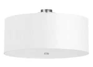 Image of Otto Cylindrical Flush Light White 70cm E27