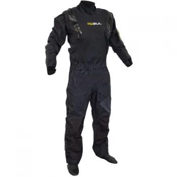 Image of Gul Code Zero U-Zip Rz Drysuit - BLACK