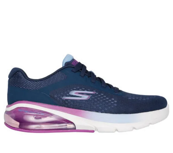 Image of Skechers Womens Go Walk Air 3.0 Trainers UK Size 5 (EU 38) Navy Purple SKE2318-NVPR-5