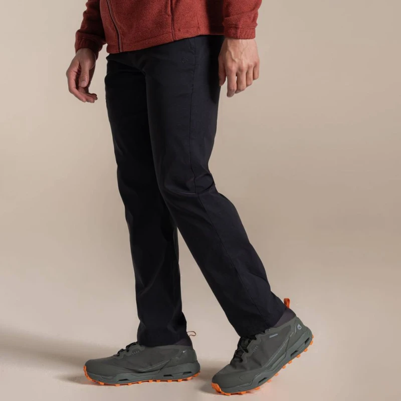 Image of Craghoppers Mens Kiwi Pro III Winter Lined Trousers in Black Size: 42R Black Male 42R