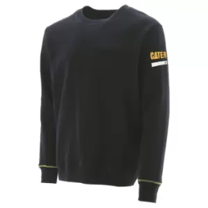 Image of Essentials Crew Neck Sweat Shirts Black Large