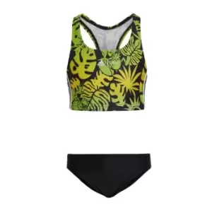 Image of adidas x Disney Muppets Bikini Kids - Black / Impact Yellow / Bliss