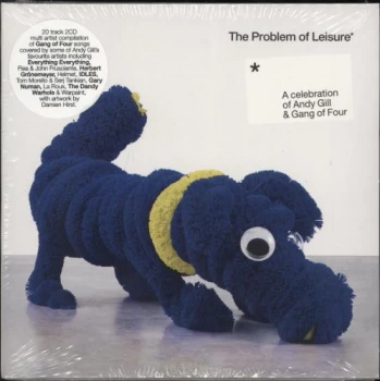 Image of Gang Of Four The Problem Of Leisure: A Celebration Of Andy Gill & Gang Of Four - Blue Artwork - Sealed 2021 UK 2-CD album set GILL21CD