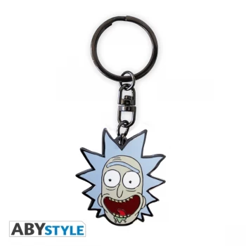 Image of Rick And Morty - Rick Metal Keyring