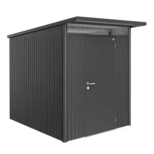 Image of Biohort AvantGarde Metal Shed A2 Standard door 5' 9' x 8' 5'' - Dark Grey