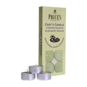 Image of Price's Candles Chefs Tealights Pack 10