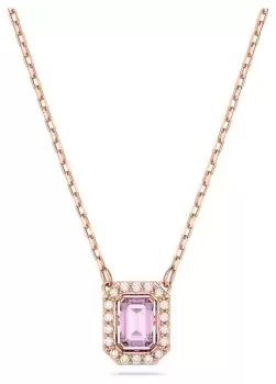 Image of Swarovski 5640291 Millenia Octagon Necklace Light Purple Jewellery
